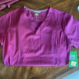 Healing hands scrub top